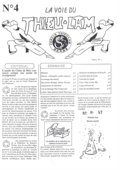 Aperçu de la page 1 — La voie du Thieulâm n°4