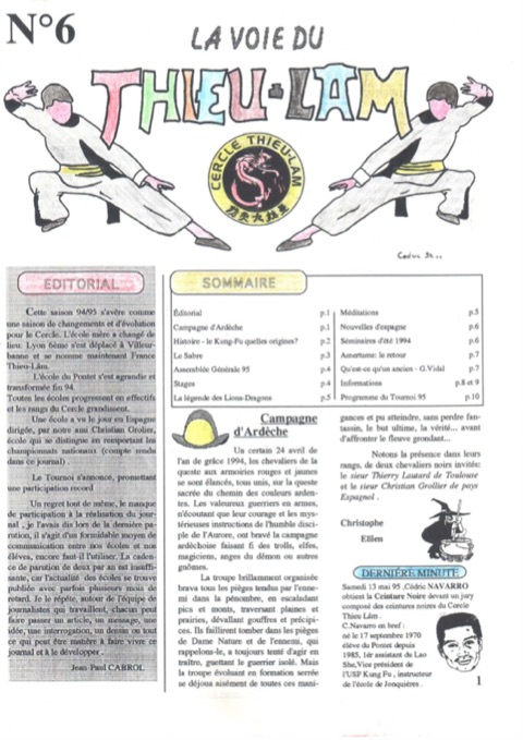 Aperçu de la page 1 — La voie du Thieulâm n°6
