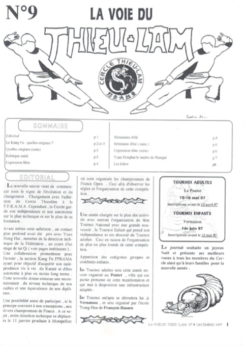 Aperçu de la page 1 — La voie du Thieulâm n°9