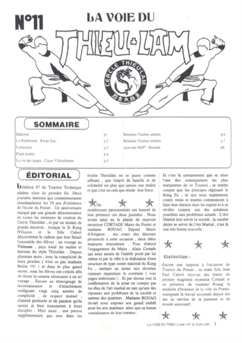 Aperçu de la page 1 — La voie du Thieulâm n°11
