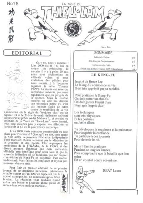 Aperçu de la page 1 — La voie du Thieulâm n°18